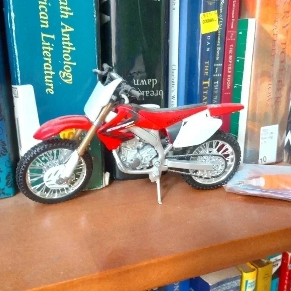 Customized red display atv bike decor home Harley Davidson style collectible